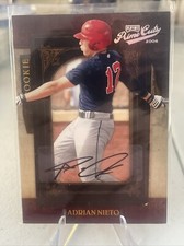 2008 DONRUSS PLAYOFF Prime Cuts Washington Nationals  #149 Adrian Nieto AU/249