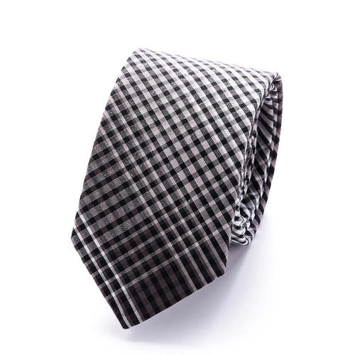 Mens Quality Cotton Slim Skinny Ties 6cm Patten Narrow Necktie Party Wedding - Picture 24 of 35
