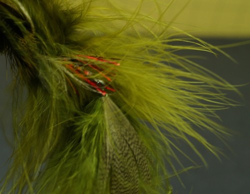 MFC Galloup's Olive Articulated Flathead Size #4 Single Fly - Picture 6 of 6