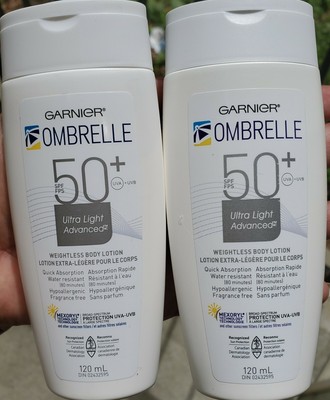 garnier ultra light spf 50