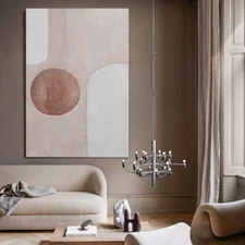 Hand-painted Thick Texture Canvas Painting Moden Fashion Home Decoration Art 111