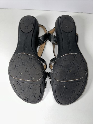 Naturalizer Womens Cooper Summer Slingback Fisherman Sandals, Black Size 6.5 EUC - Picture 10 of 11