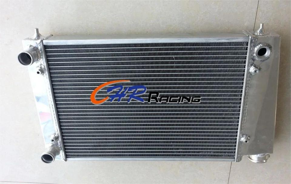 Radiador + cubierta + ventilador para Volkswagen Scirocco/Jetta 1976-1980 1,6 L con aire acondicionado MT Foto 4 de 4