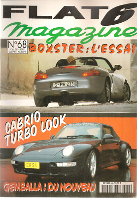 FLAT 6 68 TEST PORSCHE 986 BOXSTER 2.5 993 GEMBALLA BITURBO CABRIOLET 450PS