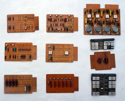 Vintage IBM 360 Mainframe Computer Boards
