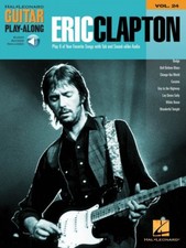 Eric Clapton Sheet Music Guitar Play-Along Book and Audio NEW 000699649