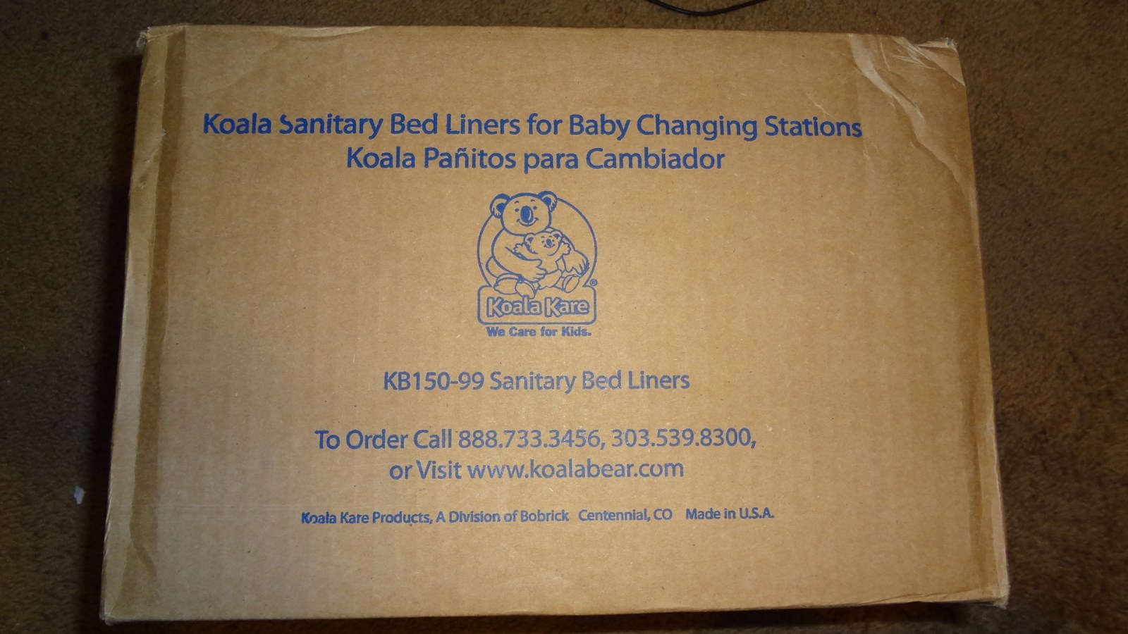New Sanitary Liners for Koala Kare Baby Changing Stations, 500 Liners