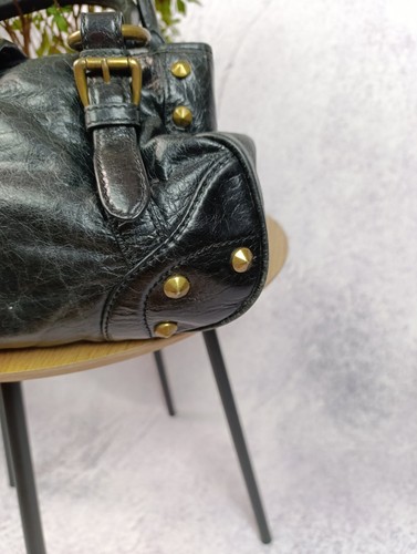 JUST ROBERTO CAVALLI VINTAGE LEATHER HAND/SHOULDER BAG - Picture 8 of 23