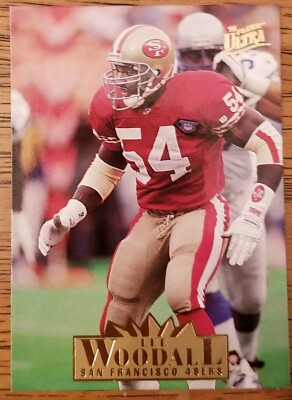 Lee Woodall San Francisco 49ers 1995 Fleer Ultra Football Card
