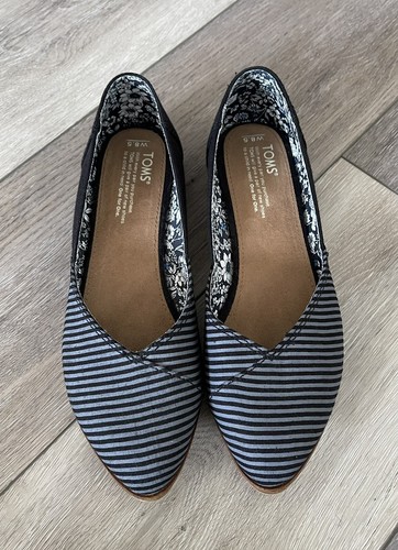 toms jutti canvas flat