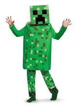 Boys Minecraft Creeper Deluxe Costume