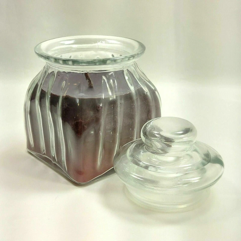 Пробуждение скудная свеча стеклянная банка контейнер духи деко аромат бордовый/фиолетовый - Изображение 4 из 4