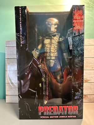 NECA Predator 1/4 Scale Special Edition Jungle Hunter Figure NEW