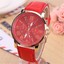 thumbnail 15 - New Fashion Geneva Women Leather Band Stainless Steel Quartz Analog Wrist Watch