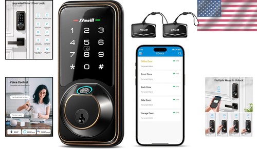 Smart Door Lock with APP Control & Enhanced Security Features for Home Security - Picture 2 of 11