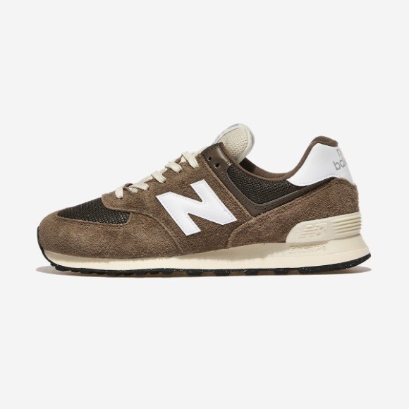 New Balance 574 Brown U574RBI Running Shoes Sneakers Expedited