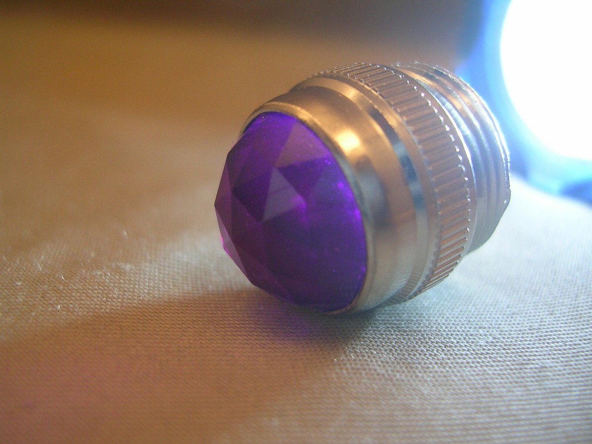 Philips Vintage Luce Pilota Vintage Stile Fender® Viola Con Lampadina #47 - Nuova, Perfetta Per Amplificatori Lampadina Led E27 Globo - Foto 8