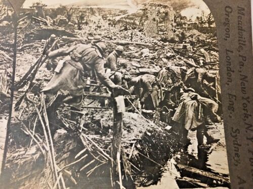 KEYSTONE STEREOVIEW KARTEN. WW1 3 VERSCHIEDENE SZENEN - Bild 3 von 5