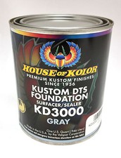 House Of Kolor Dts Foundation Primer Surfacersealer Gray Quart