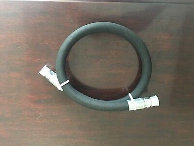 3/8"2 WIRE HOSE ASSY X 500MM 3/8"BSP STRAIGHT X 3/8"BANJO FITTING