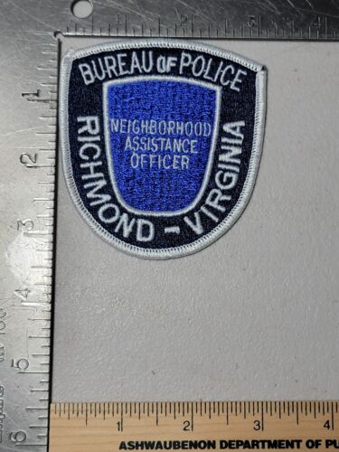 Police patch Virginia Richmond Bureau of Police Neighborhood Assistance officer - Imagen 1 de 2