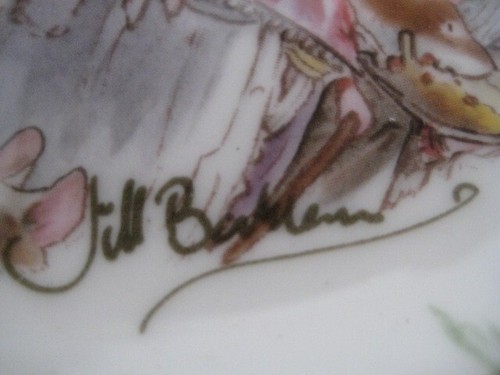 ROYAL DOULTON BRAMBLY HEDGE BONE CHINA MIDWINTERS EVE COLLECTORS WALL PLATE 1st - Foto 10 di 15