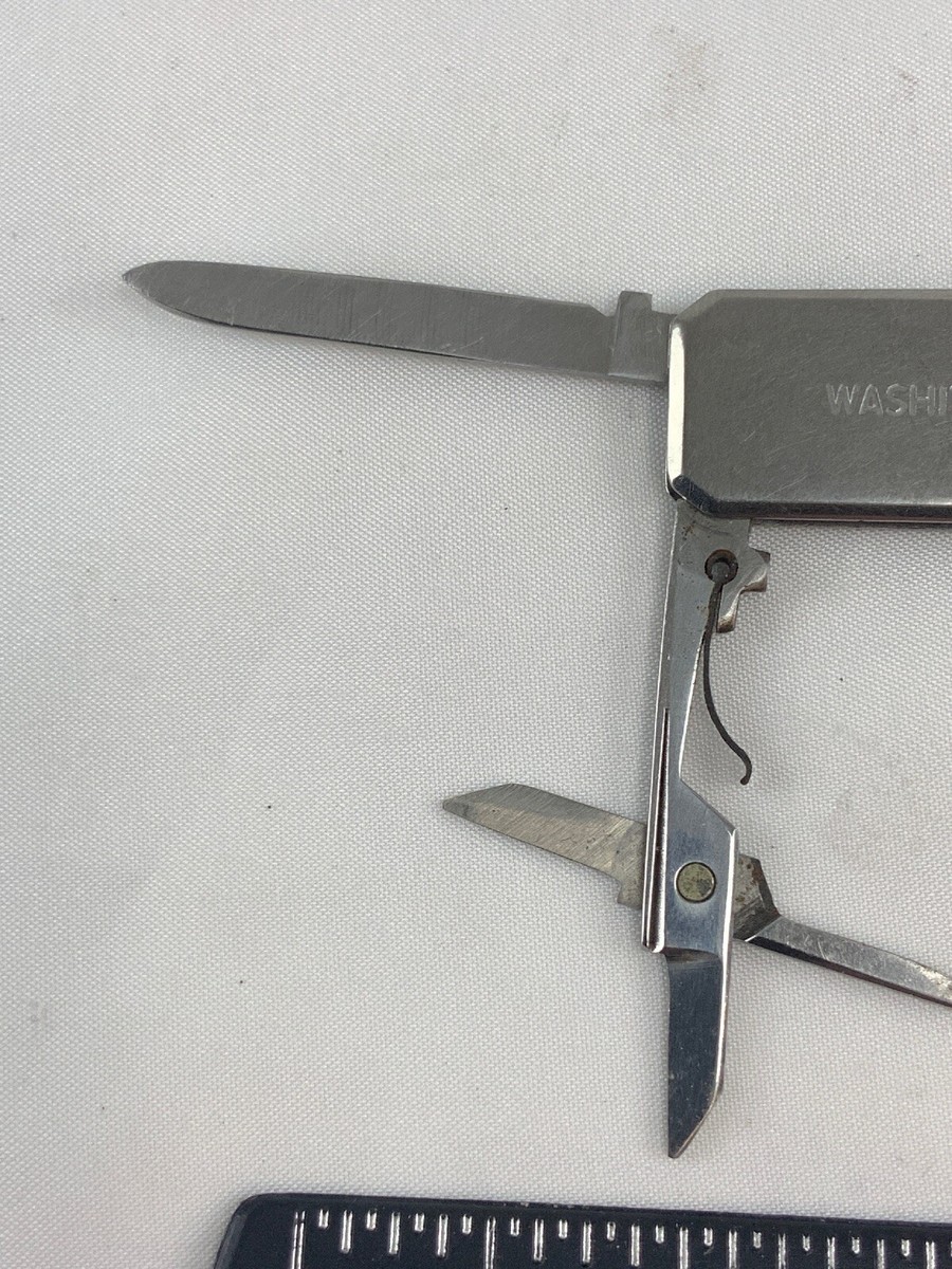 Vintage Barlow Japan Gentleman's Pen Knife Scissors Nail File