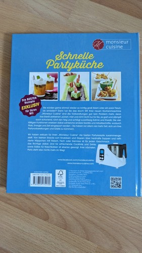 Kochbuch Schnelle Partyküche BUCH Rezepte für Monsieur Cuisine - Bild 2 von 6