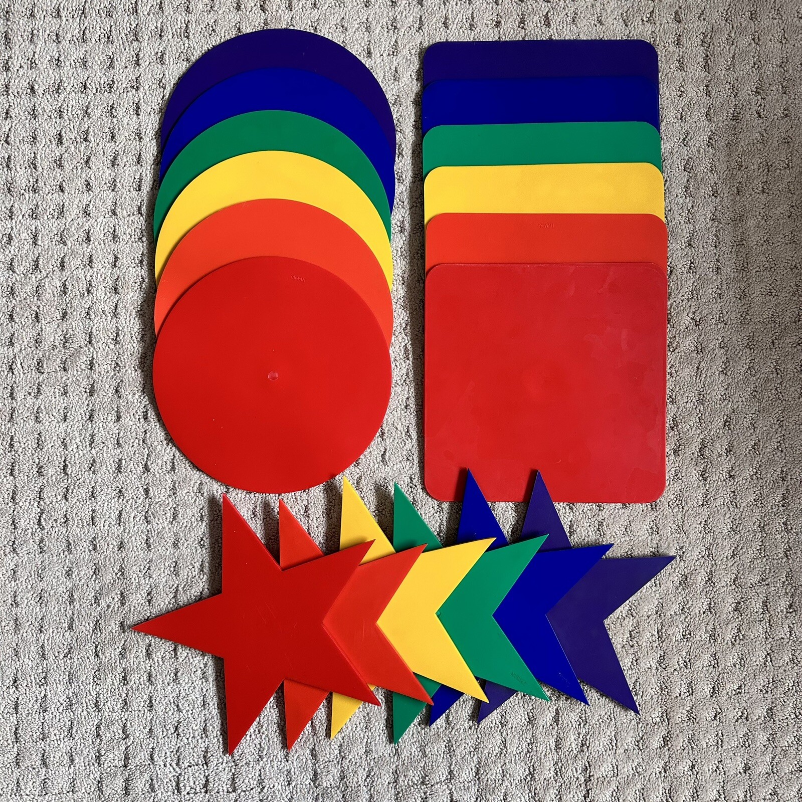 Colors & Shapes Activity Mats by Lakeshore for Classroom eBay