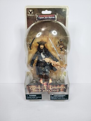 Pirates of the Caribbean CAPTAIN JACK SPARROW Dead Man Chest Disney Figure