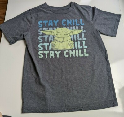 Star Wars The Mandalorian The Child T-Shirt Baby Yoda Stay Chill