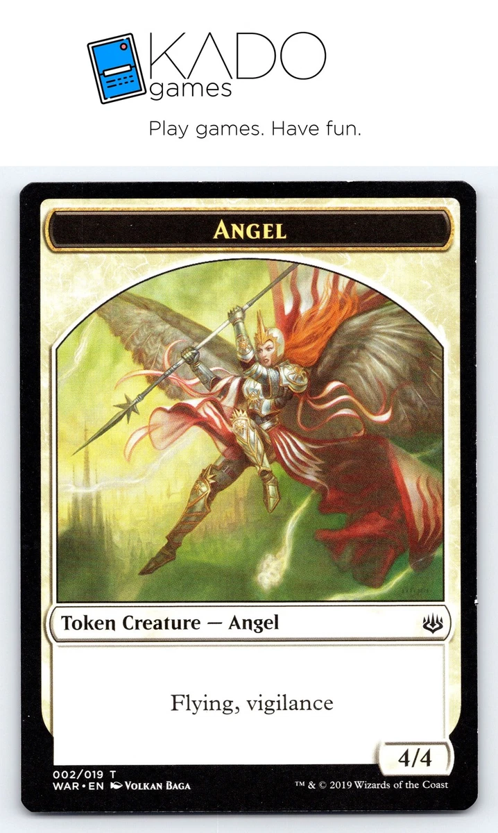 天使トークン　和トークンの英語版　超レア　Angel token Angel Token 2 War of the Spark for sale | eBay