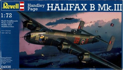 1/72 REVELL 04936; Handley Page HALIFAX B.Mk.III (Hercules Engines) (RAAF)