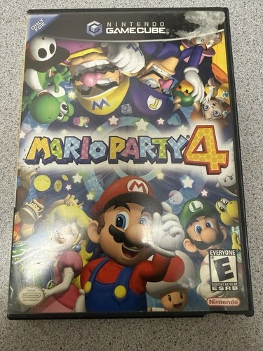 Mario Party 4 Nintendo GameCube Complete CIB Good Tested