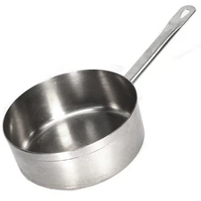 Vollrath 3602 Centurion 2.5-Qt Saute Pan 8"D Stainless Steel 3-1/4" Depth SS Pot