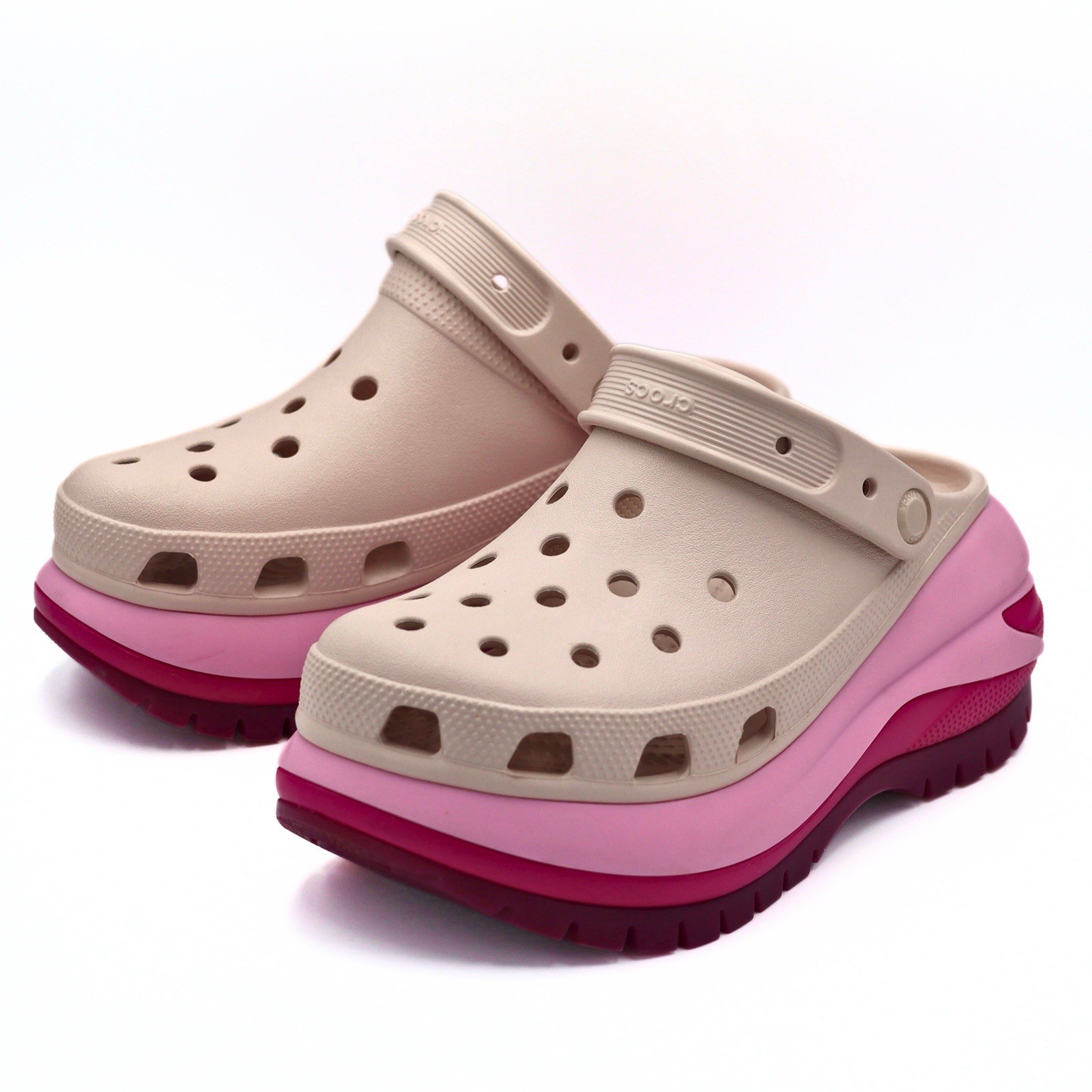 Crocs Mega Crush Matte Platform Clogs 210749-209 … - image 6