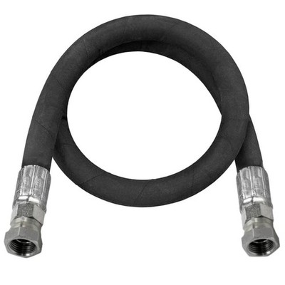 3/8'' x 36'' Hydraulic Hose Assembly - Female x Female NPTF Pipe Thread Fittings C
