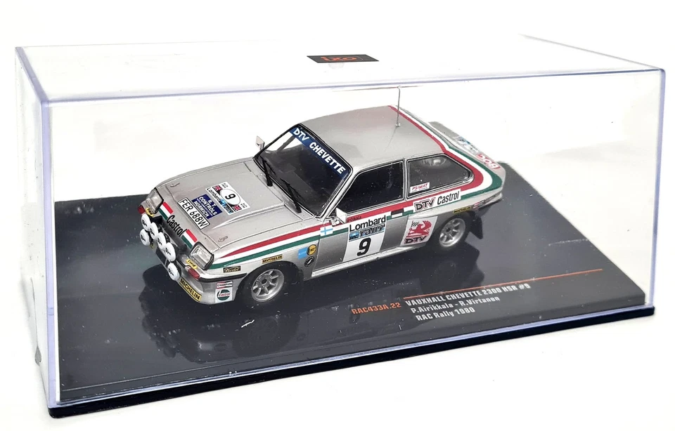 Ixo 1/43 Vauxhall Chevette 2300 HSR #9 RAC Rally 1980 压铸比例模型汽车 — 第 3/4 张图片
