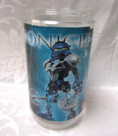 VINTAGE LEGO BIONICLE 8570 GALI NUVA 2002 WITH INSTRUCTIONS CANISTER NO LID USED