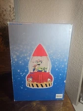Disney Toy Story Rocket Claw Music Box Snow Globe with Original Box