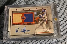 2024 Topps Museum Collection Kenny Lofton dual game patches autograph 5/99 CUBS 