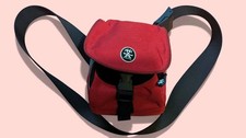 Custodia fotocamera Crumpler rossa attrezzatura fotografica custodia protettiva accessorio viaggio