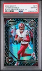 2024 PANINI SELECT BLACK DRAGON SCALE 1/1 #217 JAYDEN DANIELS ROOKIE 1/1 PSA 8