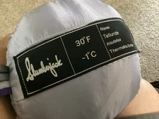 Slumberjack Mountain 30-Degree Rectangular Sleeping Bag Telluride Purple Women’s