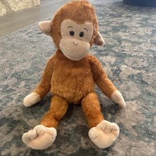 GUND Moya Monkey Plush Stuffed Animal Brown Small 6-14 in 2014 MPN 31033
