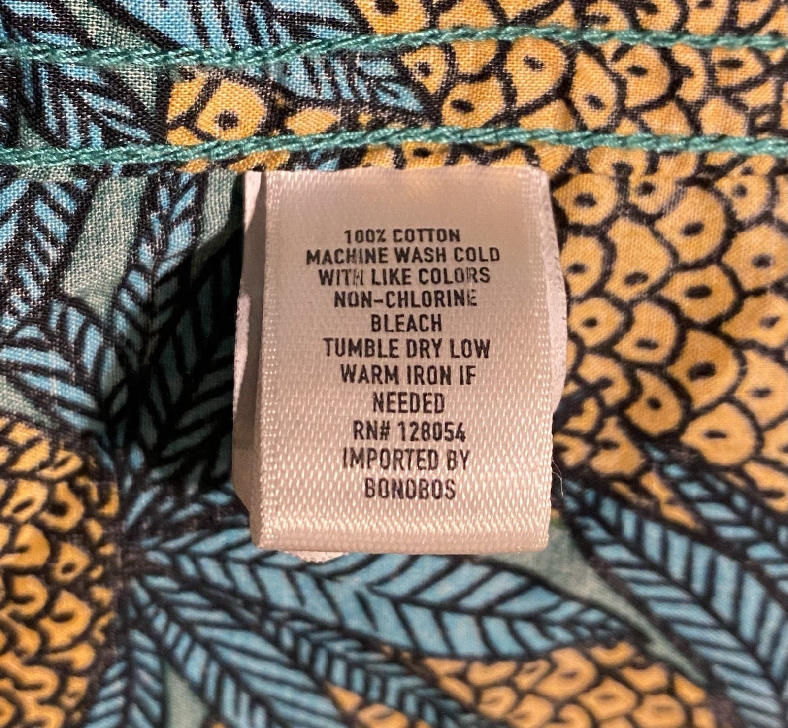 Bonobos Slim Fit Pineapple Monogram Button-Down S… - image 8