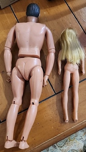 Vintage Lot Gabriel 1973 Lone Ranger, 1970 Bendable Barbie Action Dolls - Picture 2 of 4