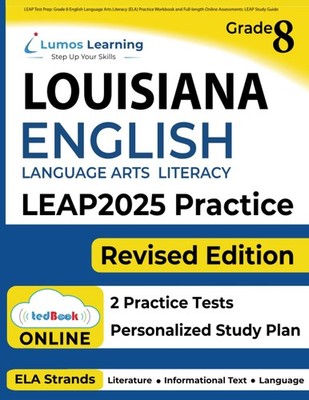 LEAP Test Prep: Grade 8 English Language Arts Literacy by Lumos Learning