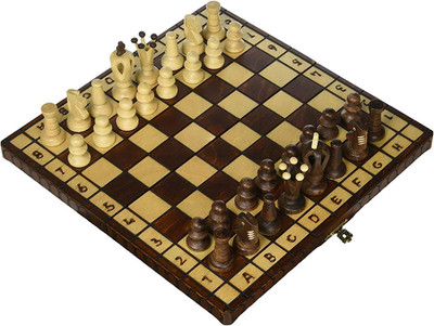 Wegiel Chess Royal 30 European Wooden Handmade International Set, 11.81 X 1.97-I