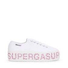 Superga - Sneakers Donna 3790 Platform Bouganvillea Lettering Leggera